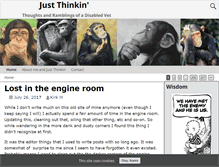 Tablet Screenshot of just-thinkin.net